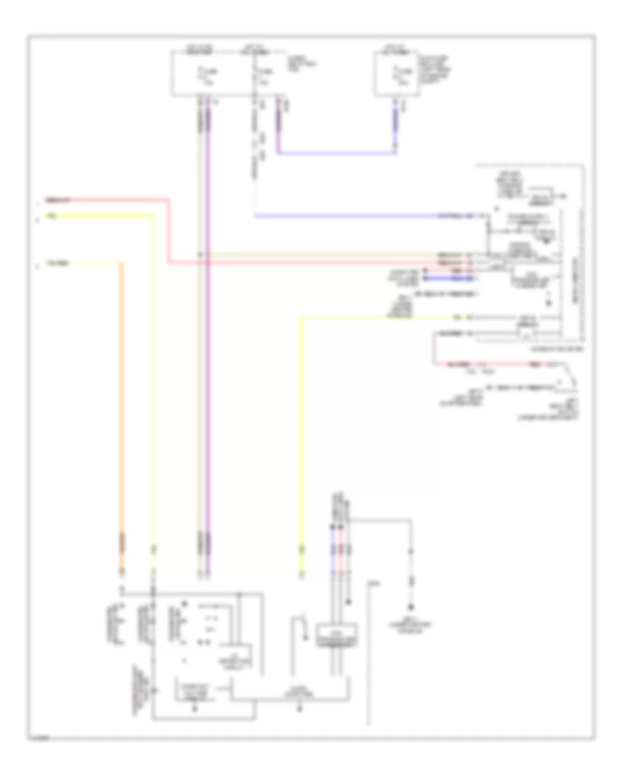 Supplemental Restraints Wiring Diagram 3 of 3 for Subaru XV Crosstrek Limited 2013