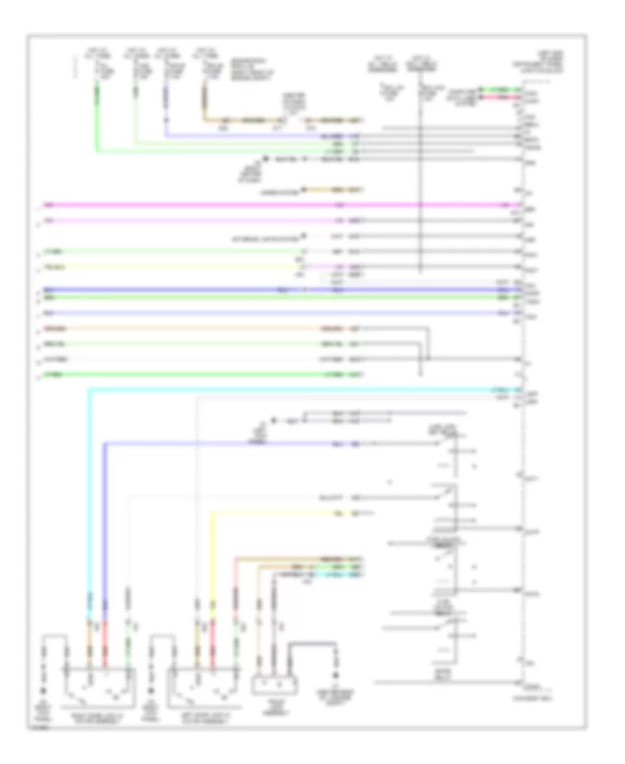 Forced Entry Wiring Diagram 5 of 5 for Subaru BRZ Premium 2014