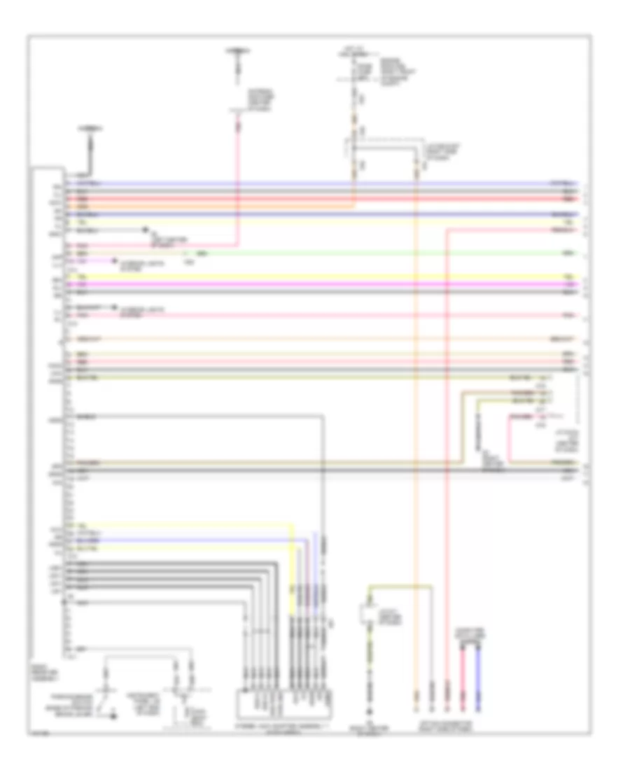 Radio Wiring Diagram 1 of 3 for Subaru BRZ Premium 2014