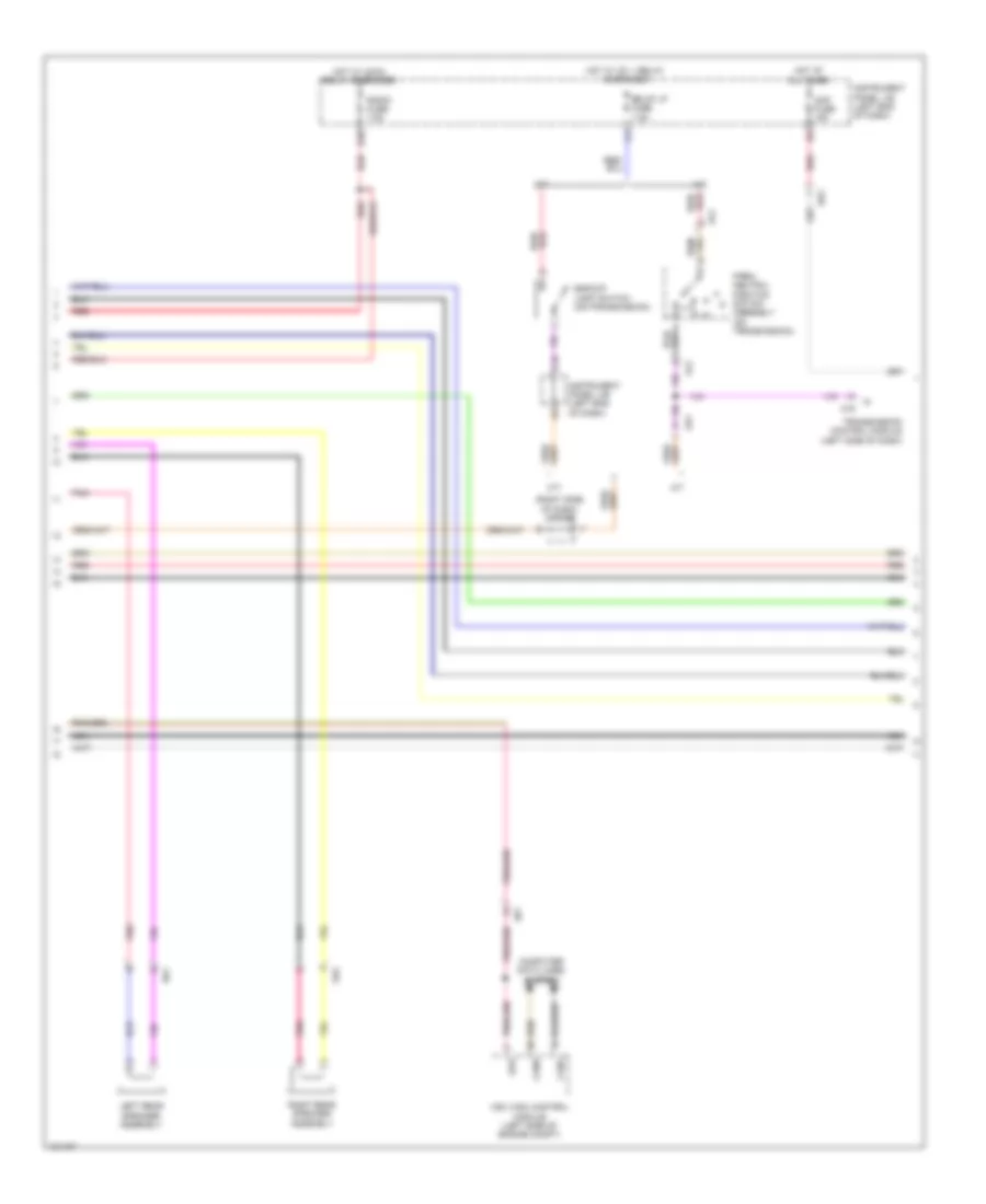 Radio Wiring Diagram (2 of 3) for Subaru BRZ Premium 2014