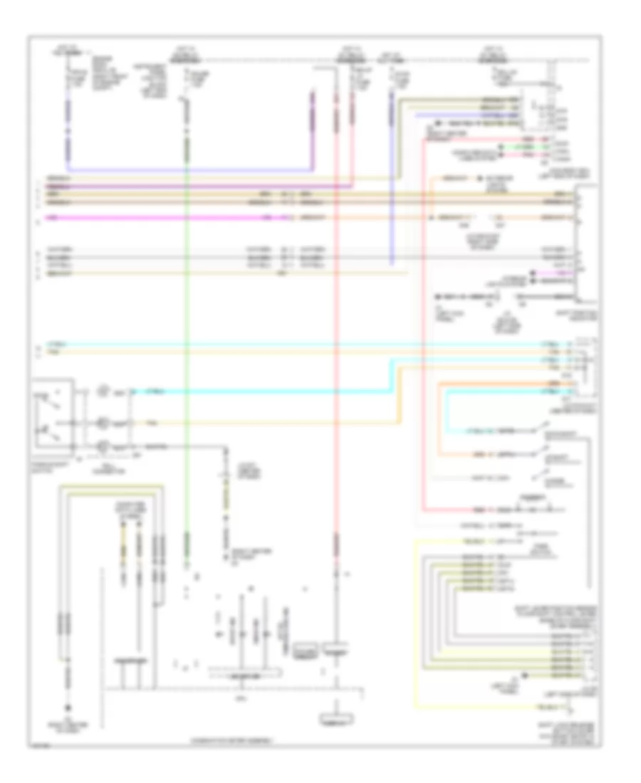 Transmission Wiring Diagram (3 of 3) for Subaru BRZ Premium 2014