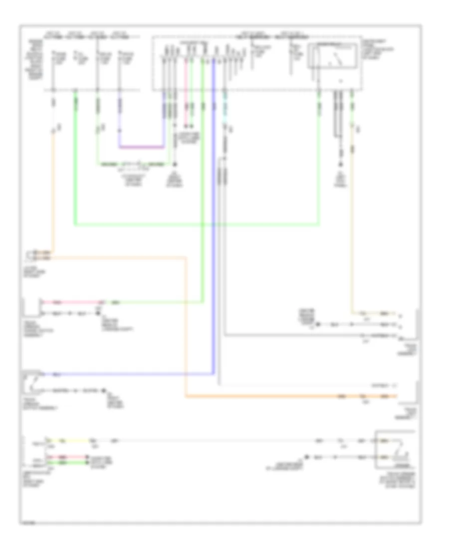 TrunkTailgate Release Wiring Diagram for Subaru BRZ Premium 2014
