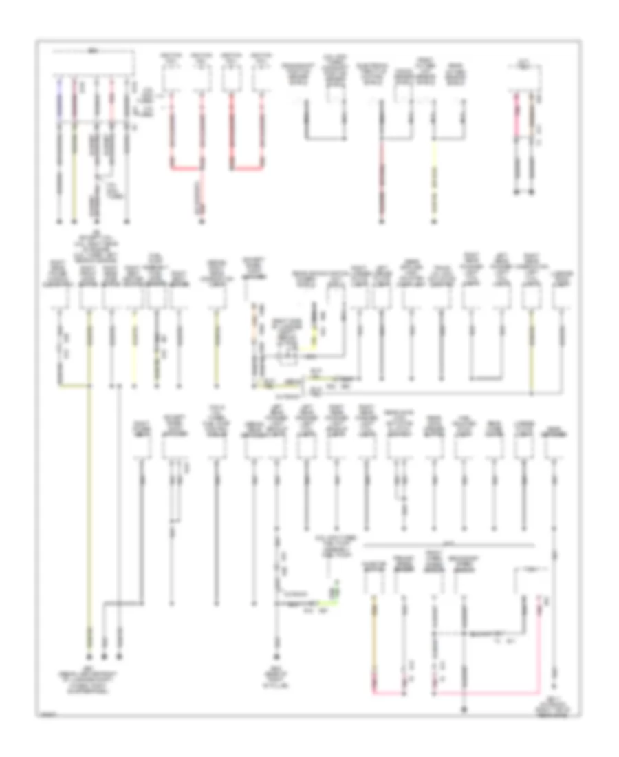 Ground Distribution Wiring Diagram (3 of 3) for Subaru Legacy GT Limited 2011