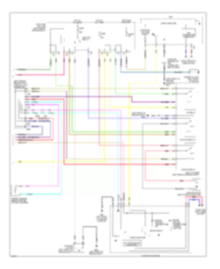 Manual AC Wiring Diagram (2 of 2) for Subaru Forester 2.0XT Premium 2014
