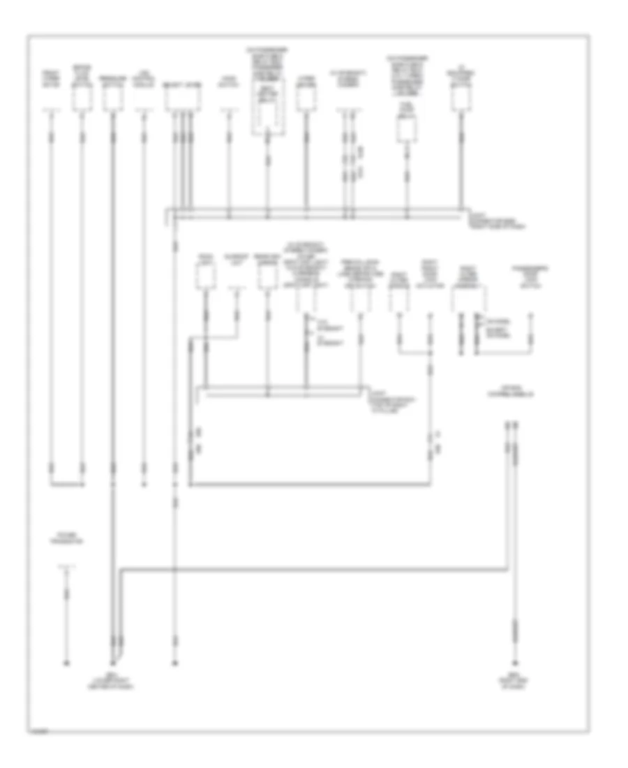 Ground Distribution Wiring Diagram (3 of 4) for Subaru Forester 2.0XT Premium 2014