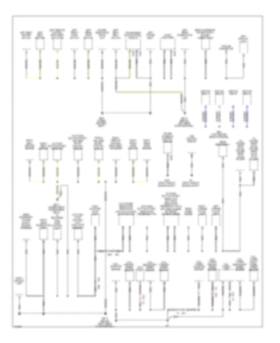 Ground Distribution Wiring Diagram (4 of 4) for Subaru Forester 2.0XT Premium 2014