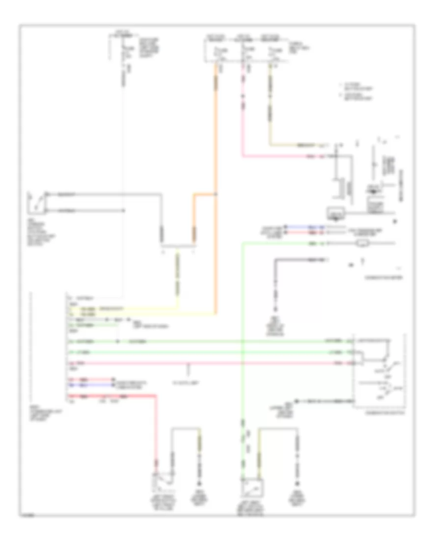 Chime Wiring Diagram for Subaru Forester 2 0XT Premium 2014