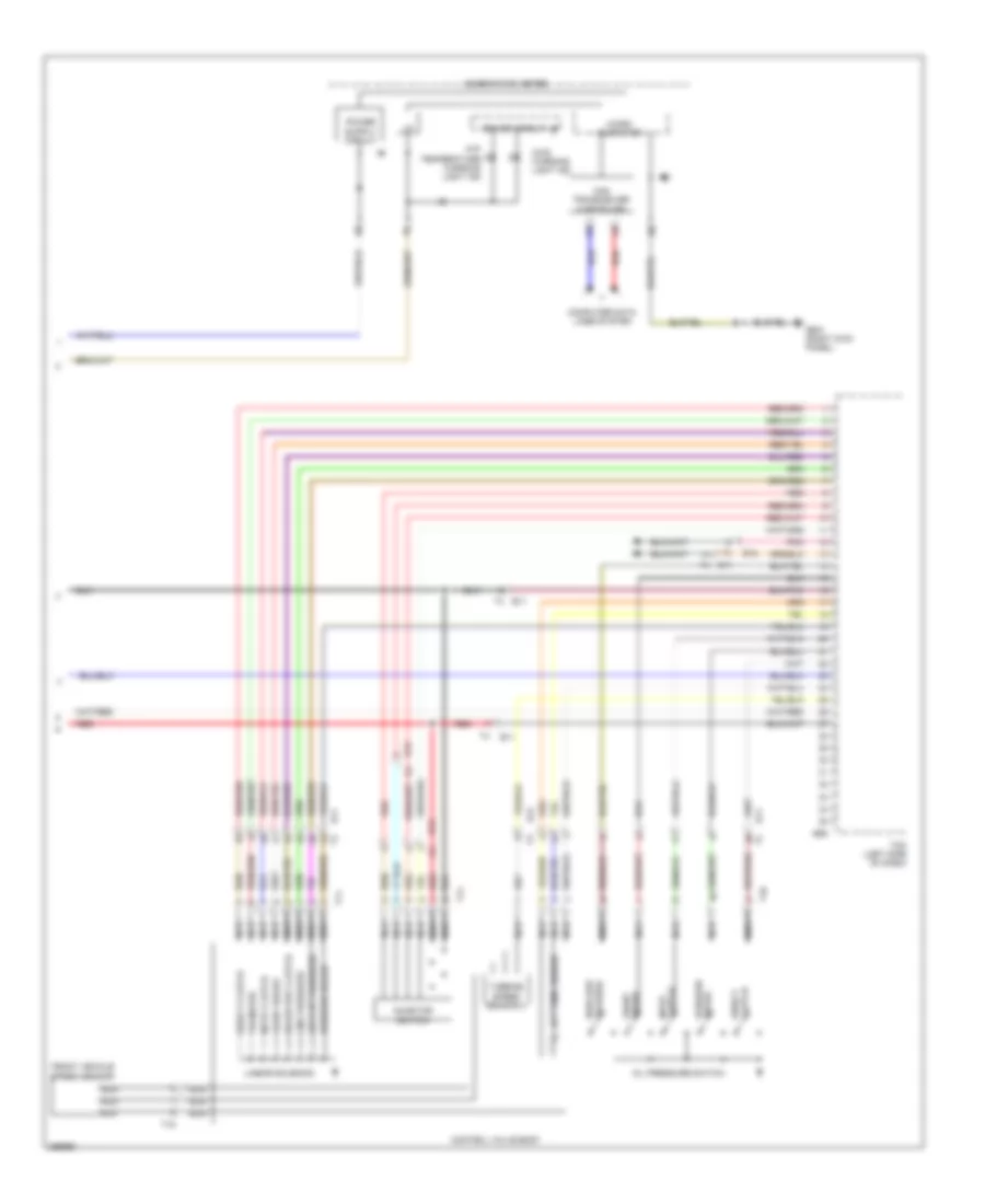 AT Wiring Diagram (2 of 2) for Subaru Legacy i 2011
