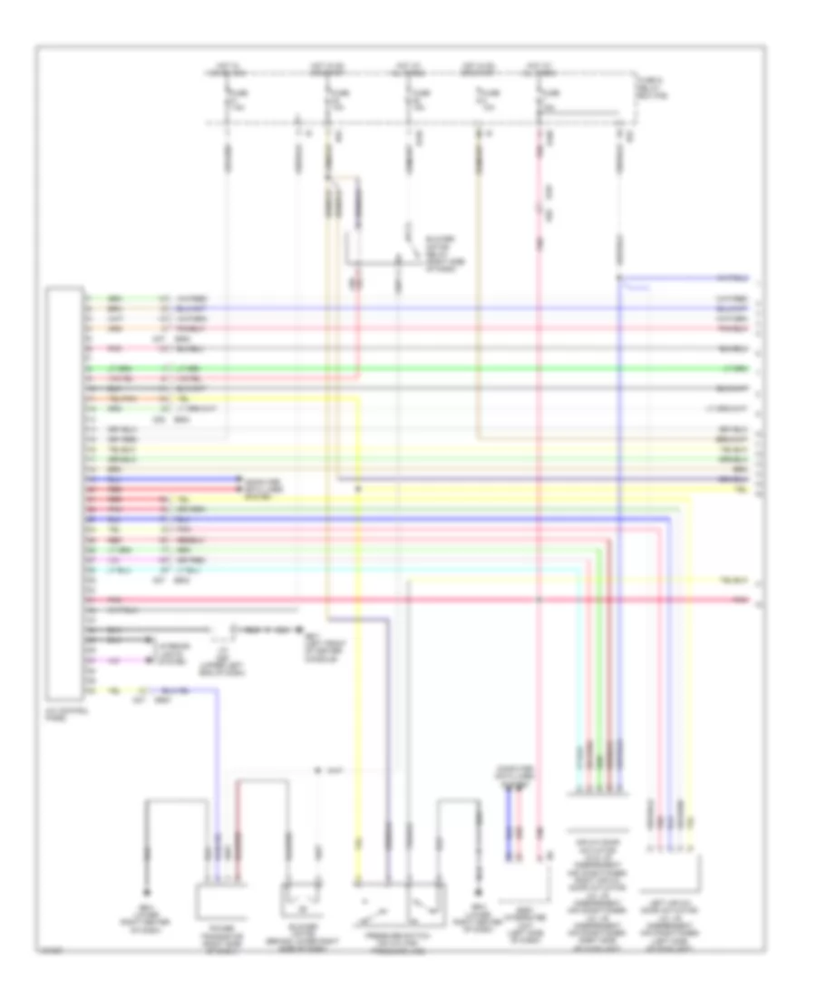 Automatic A C Wiring Diagram 1 of 3 for Subaru Forester 2 0XT Touring 2014