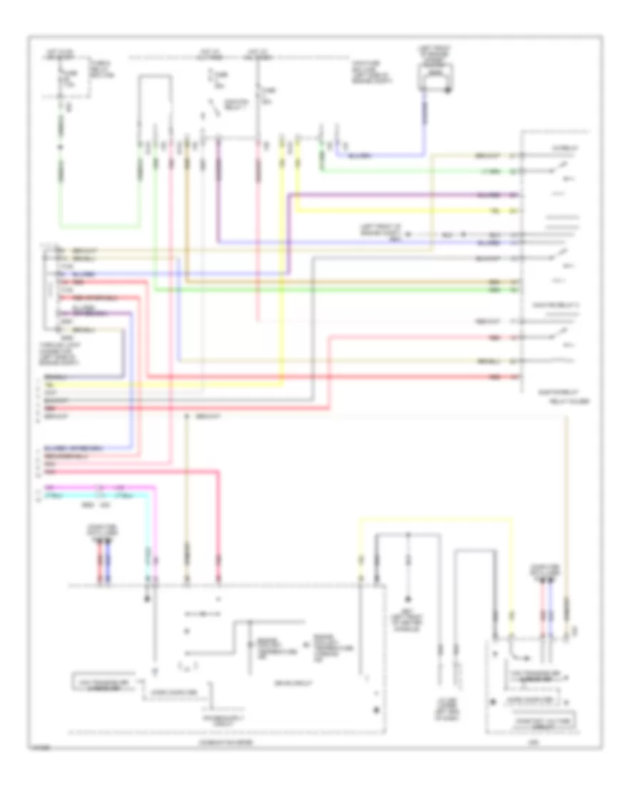 Automatic A C Wiring Diagram 3 of 3 for Subaru Forester 2 5i 2014