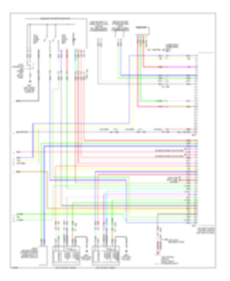 Forced Entry Wiring Diagram 4 of 4 for Subaru Forester 2 5i 2014