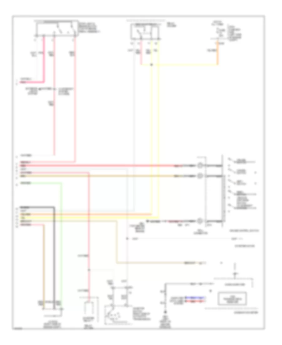 2.0L Turbo, Cruise Control Wiring Diagram (2 of 2) for Subaru Forester 2.5i 2014