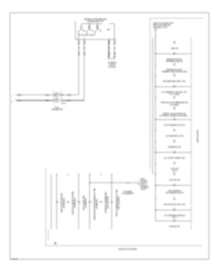 Instrument Cluster Wiring Diagram (3 of 3) for Subaru Forester 2.5i Premium 2014
