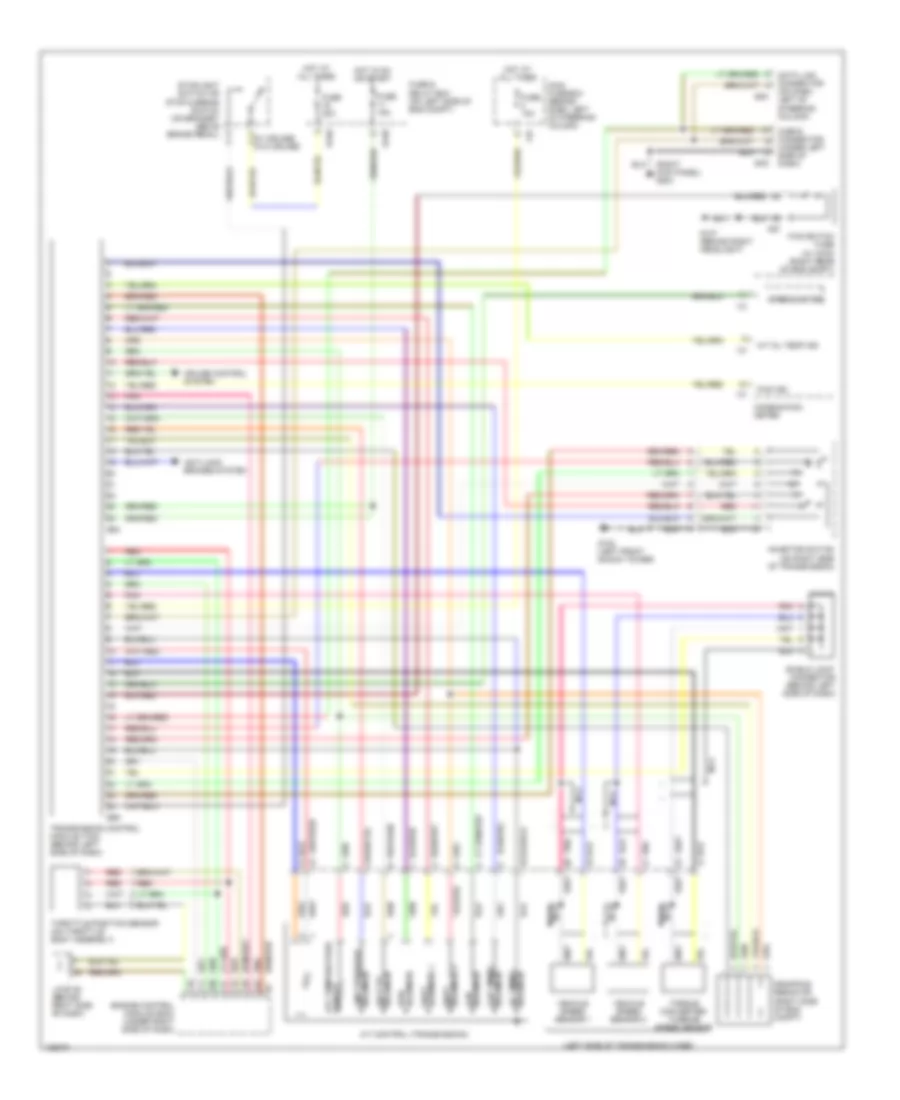 A T Wiring Diagram for Subaru Forester 1999