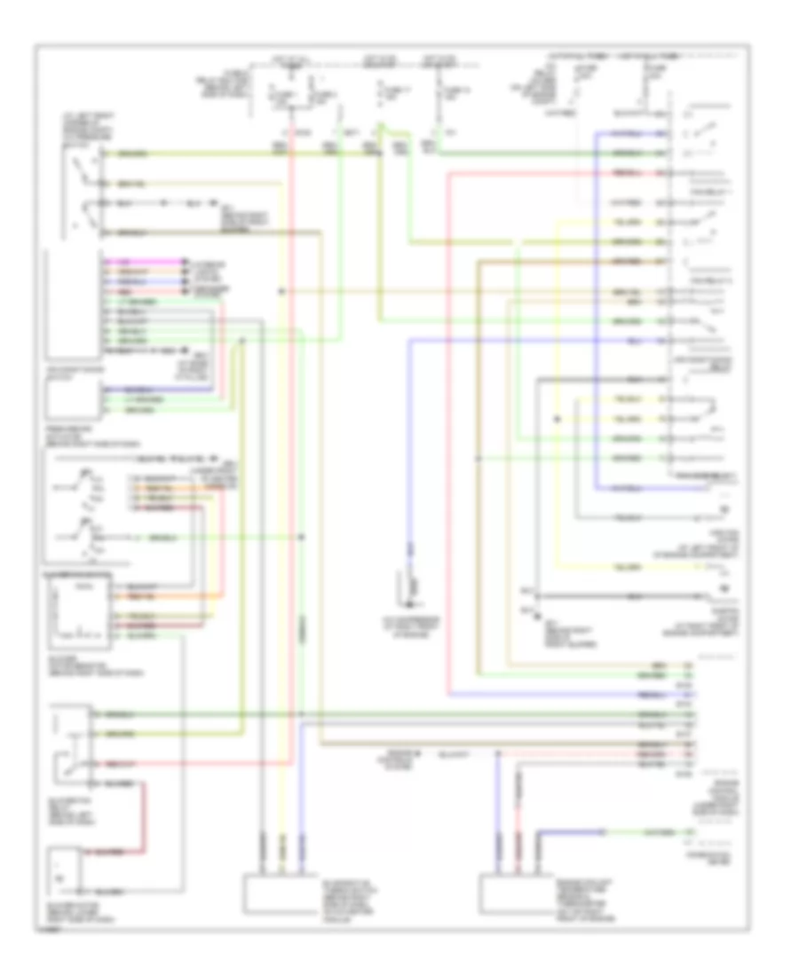 Manual AC Wiring Diagram for Subaru Forester X 2005