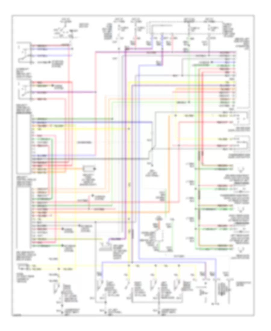 Forced Entry Wiring Diagram for Subaru Forester X 2005