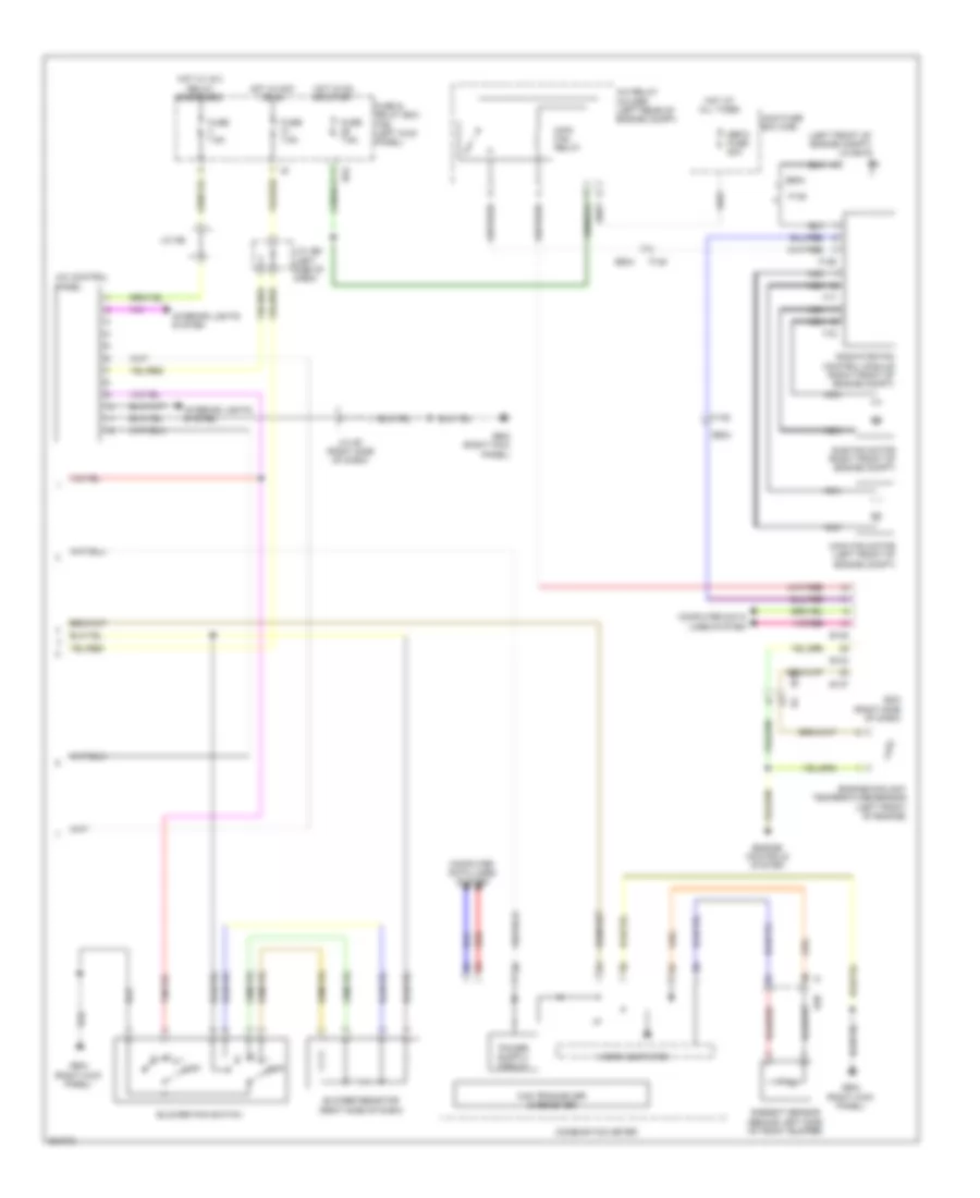 3 6L Manual A C Wiring Diagram 2 of 2 for Subaru Outback i 2011