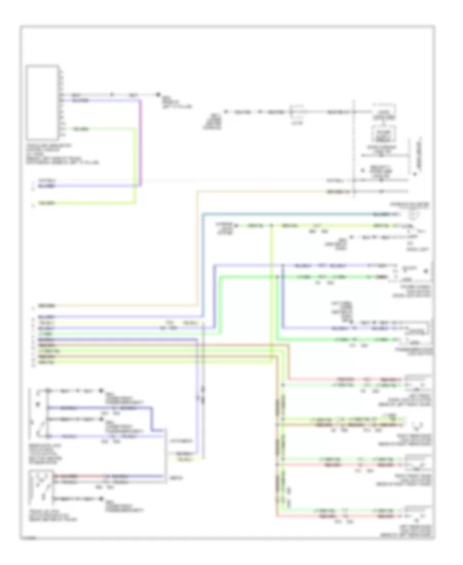 Forced Entry Wiring Diagram 2 of 2 for Subaru Impreza WRX 2014