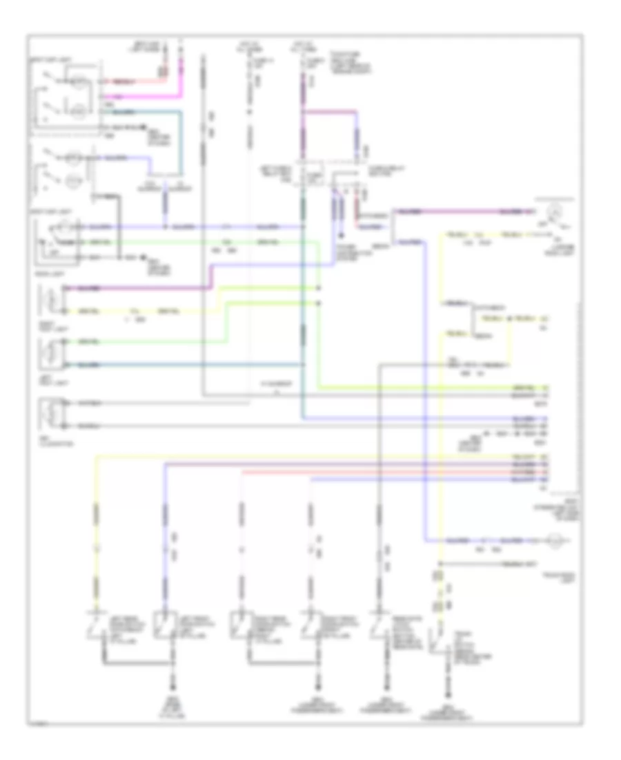 Courtesy Lamps Wiring Diagram for Subaru Impreza WRX 2014