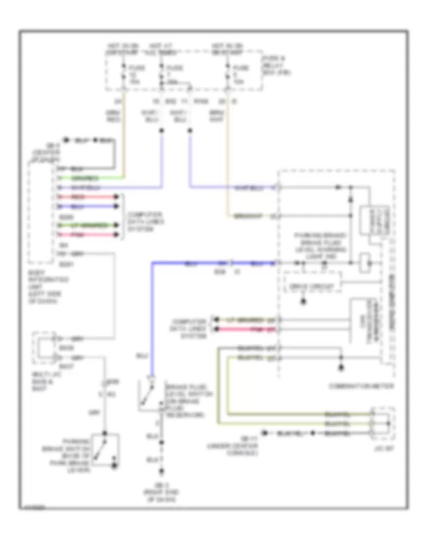 Shift Interlock Wiring Diagram for Subaru Impreza WRX 2014