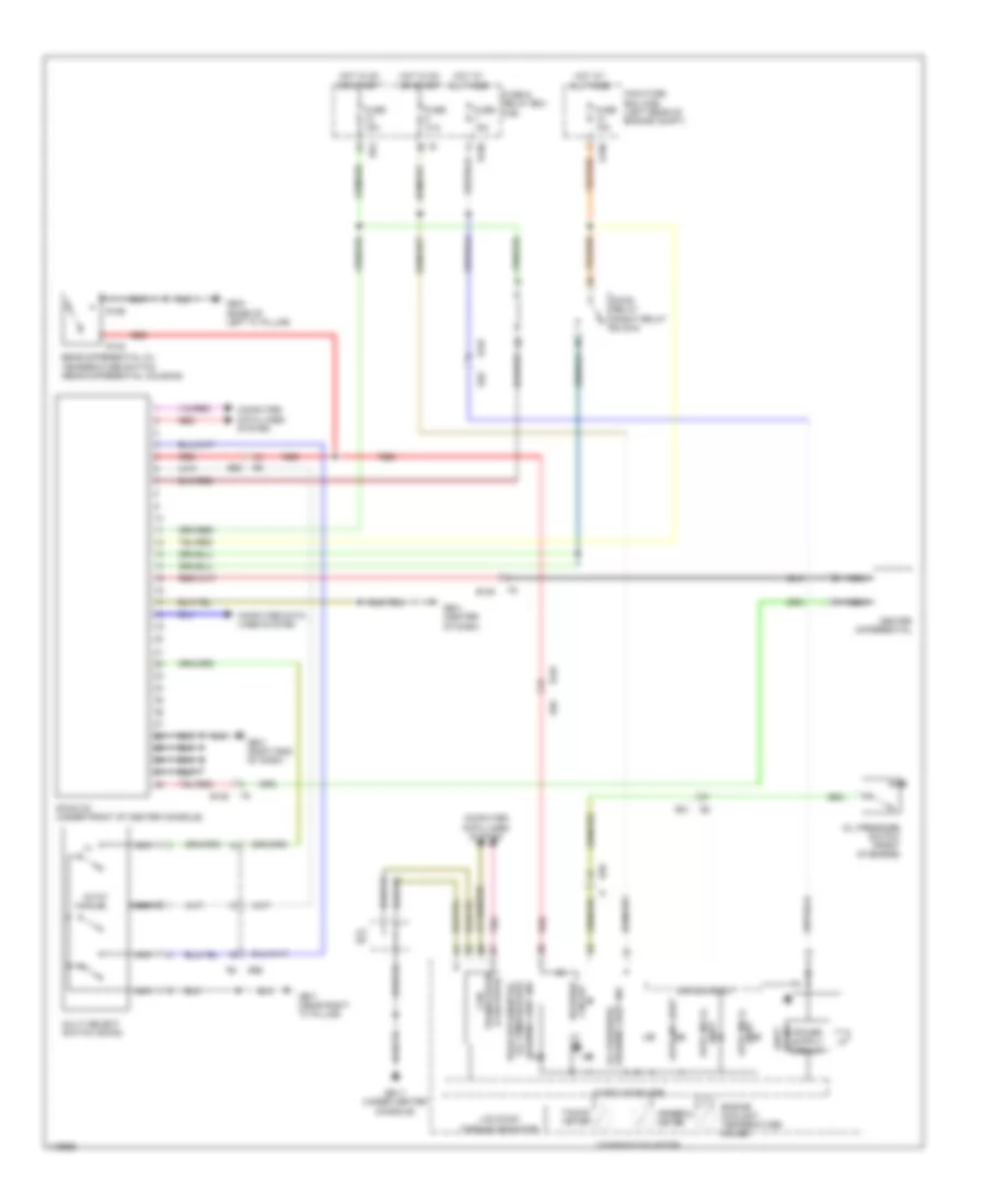 Transmission Wiring Diagram for Subaru Impreza WRX 2014