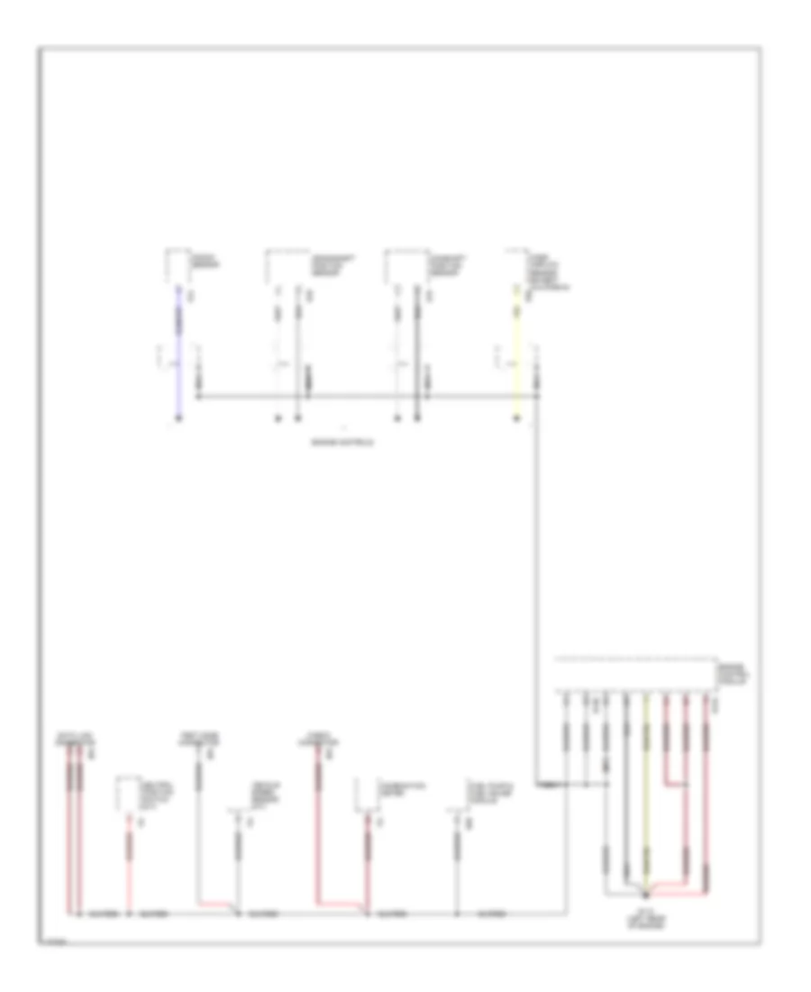Ground Distribution Wiring Diagram 4 of 4 for Subaru Legacy GT 1999