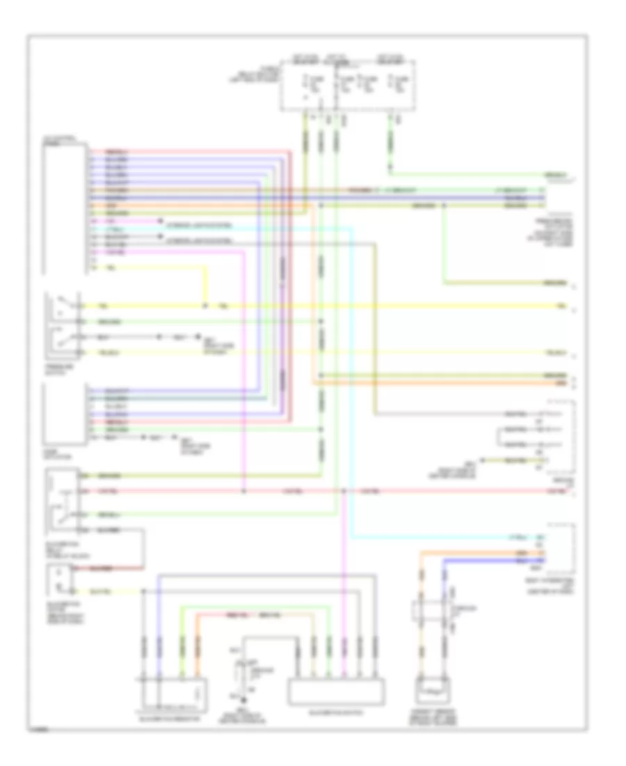 Manual A C Wiring Diagram 1 of 2 for Subaru Legacy GT Limited 2005