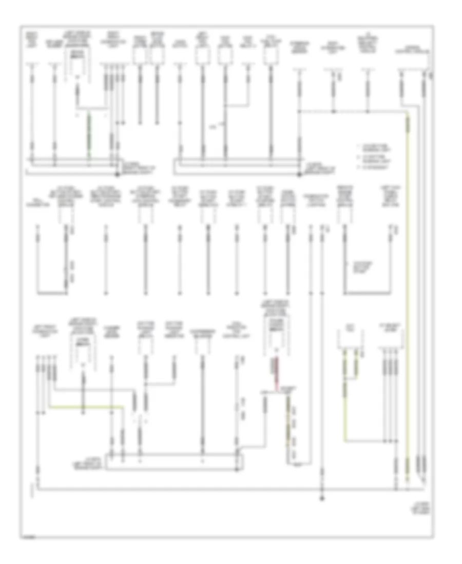 Ground Distribution Wiring Diagram 1 of 4 for Subaru Legacy 2 5i 2014