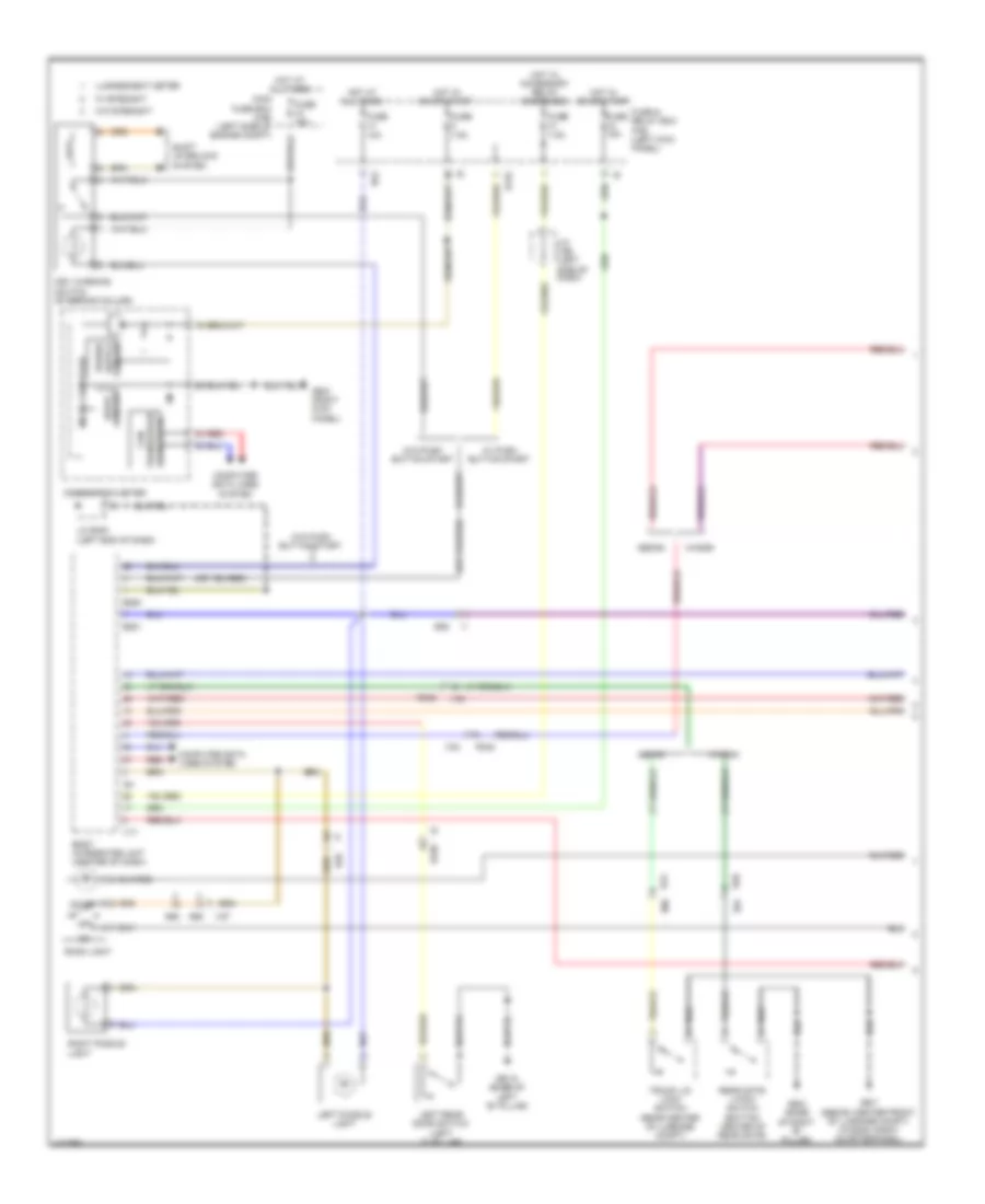 Courtesy Lamps Wiring Diagram 1 of 2 for Subaru Legacy 2 5i 2014