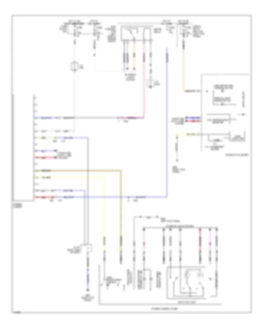 Stereo Camera Wiring Diagram for Subaru Legacy 2 5i 2014