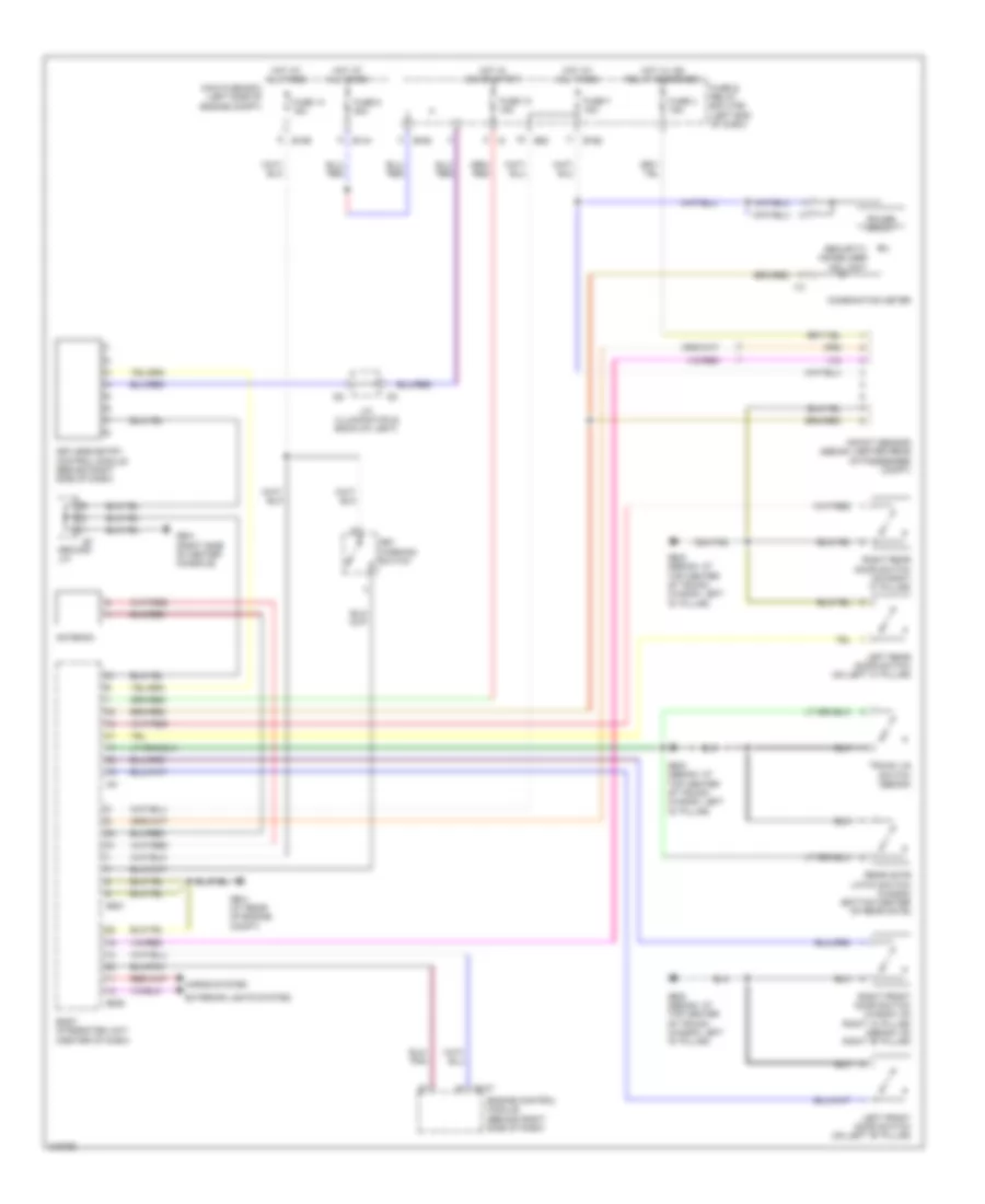 Anti theft Wiring Diagram for Subaru Legacy Limited 2005