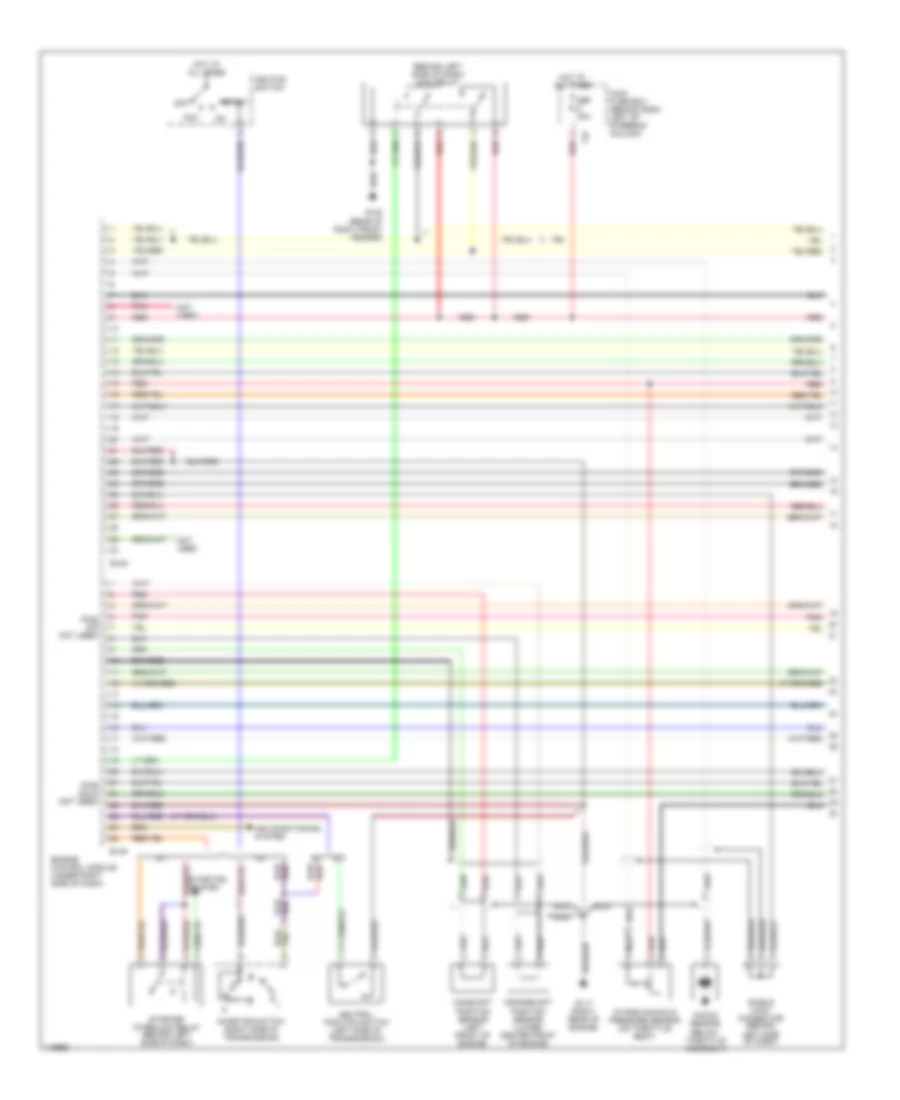 2 2L Engine Performance Wiring Diagrams California 1 of 3 for Subaru Legacy Outback Limited 1999