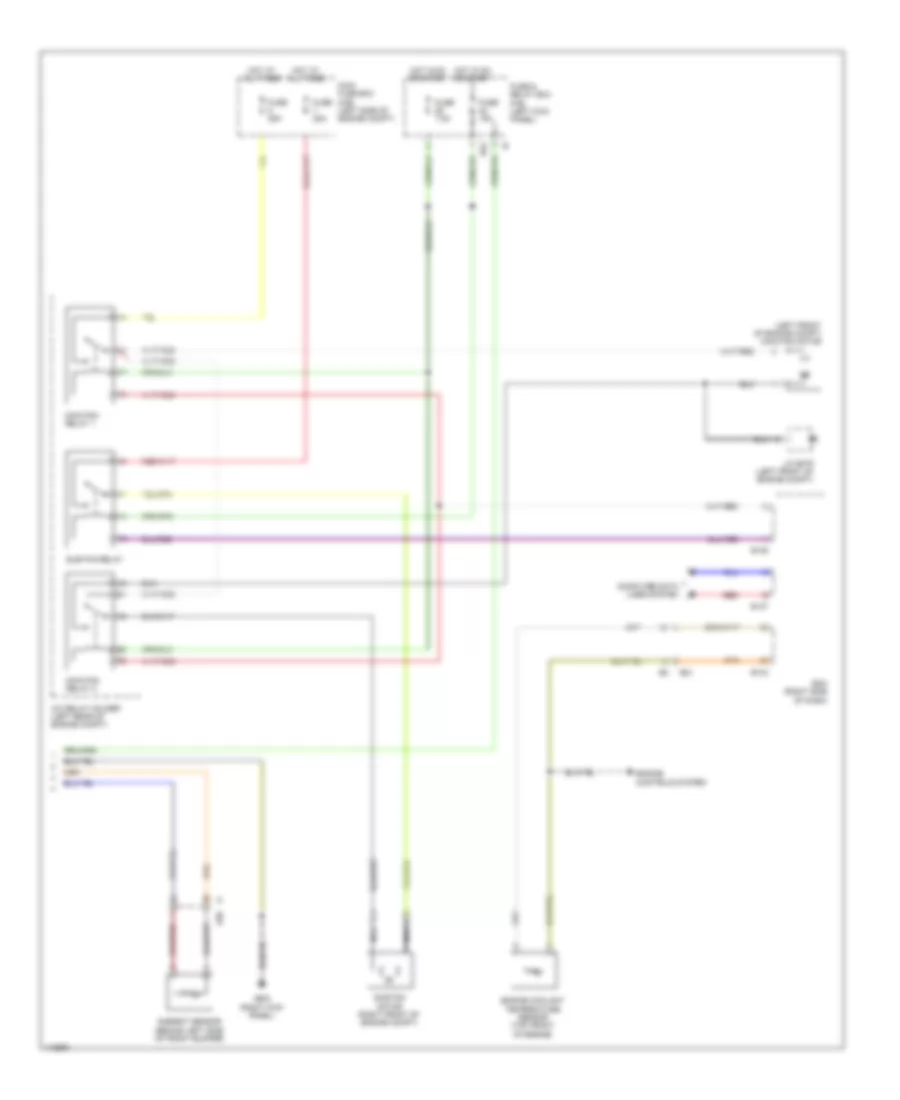 2 5L Automatic A C Wiring Diagram 3 of 3 for Subaru Legacy 2 5i Sport 2014