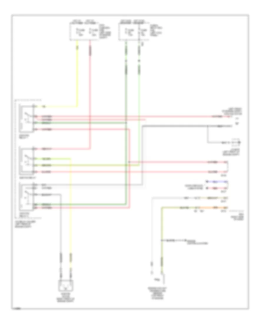 2 5L Cooling Fan Wiring Diagram for Subaru Legacy 2 5i Sport 2014