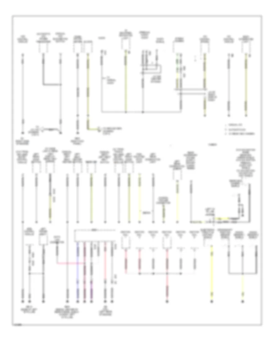 Ground Distribution Wiring Diagram 3 of 4 for Subaru Legacy 2 5i Sport 2014