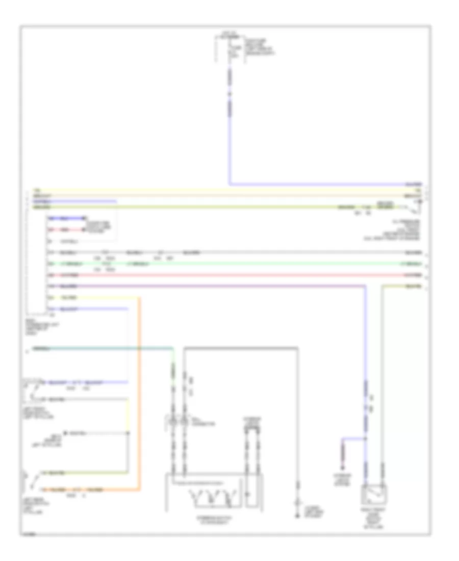 Instrument Cluster Wiring Diagram 2 of 3 for Subaru Legacy 2 5i Sport 2014