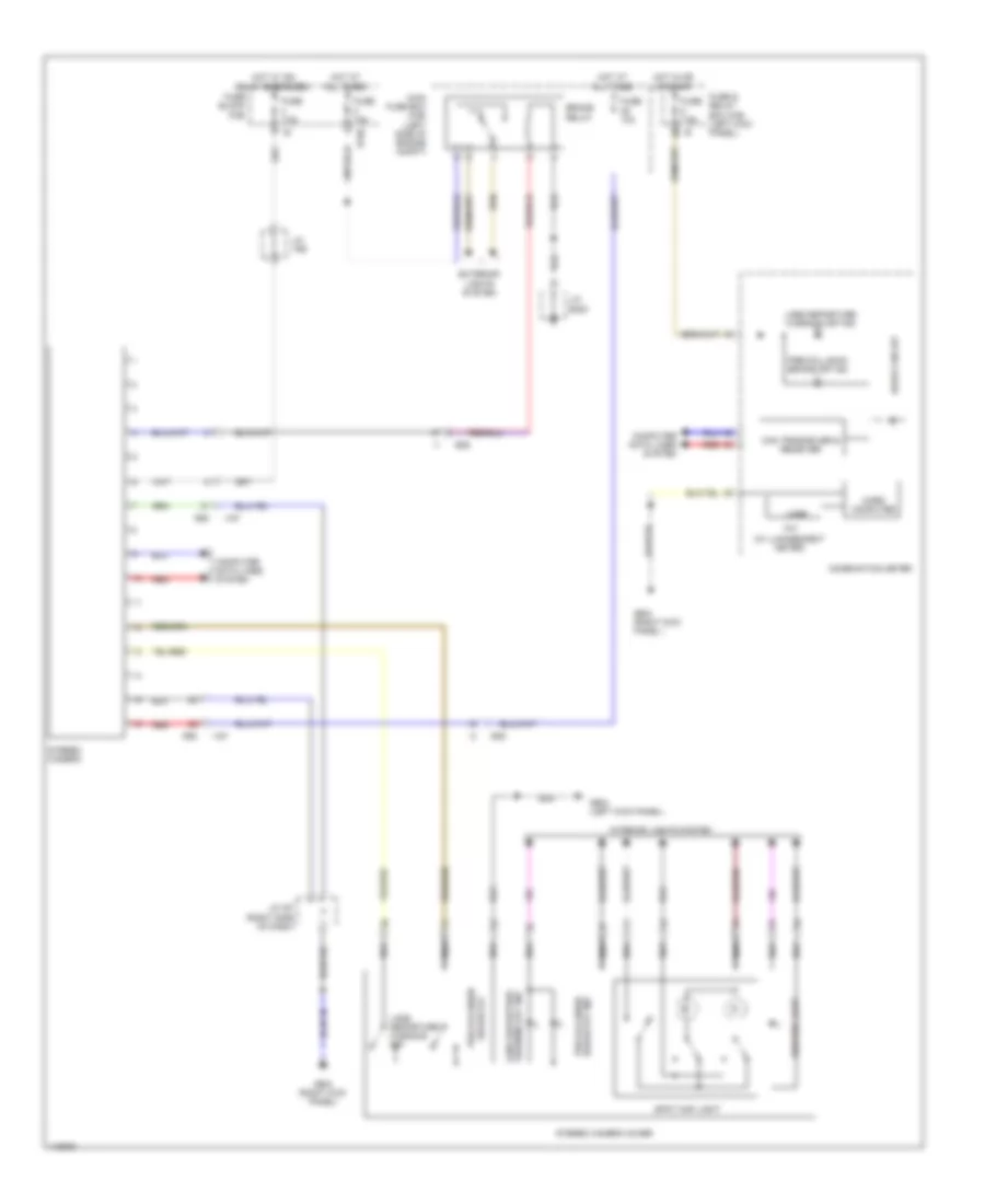 Stereo Camera Wiring Diagram for Subaru Legacy 2 5i Sport 2014