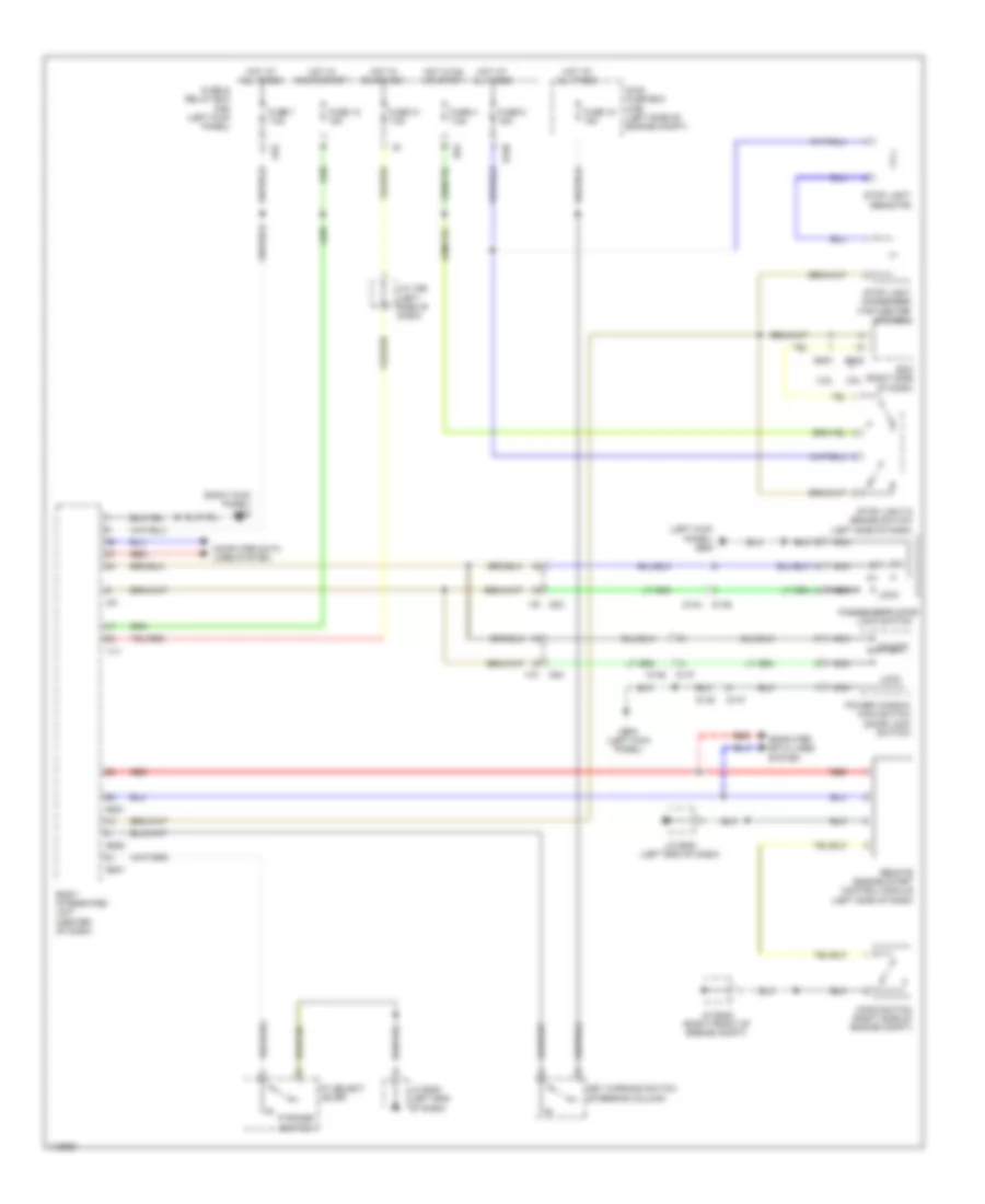 3 6L Remote Starting Wiring Diagram without Push button start for Subaru Legacy 2 5i Sport 2014