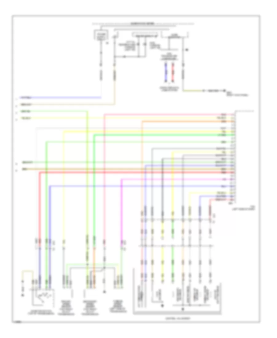 CVT Wiring Diagram 2 of 2 for Subaru Legacy 2 5i Sport 2014