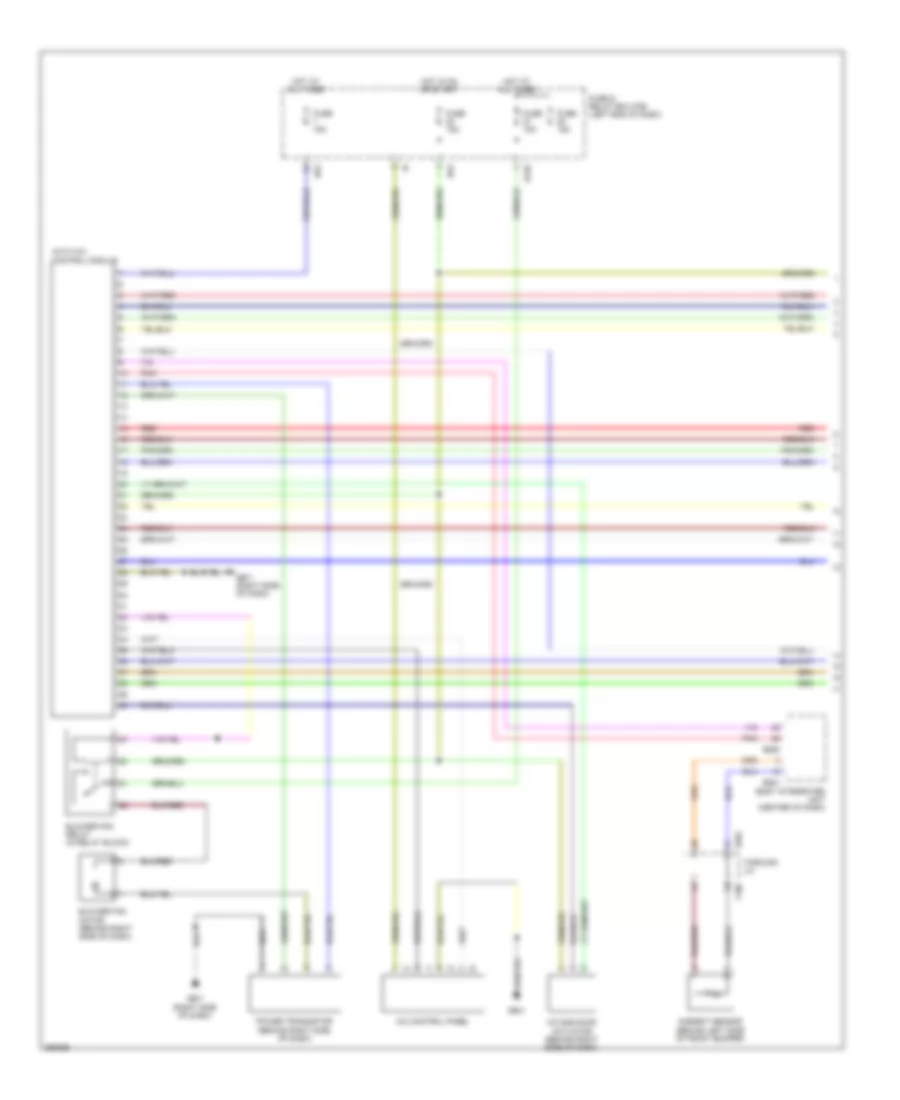 3 0L Automatic A C Wiring Diagram 1 of 3 for Subaru Legacy Limited 2008