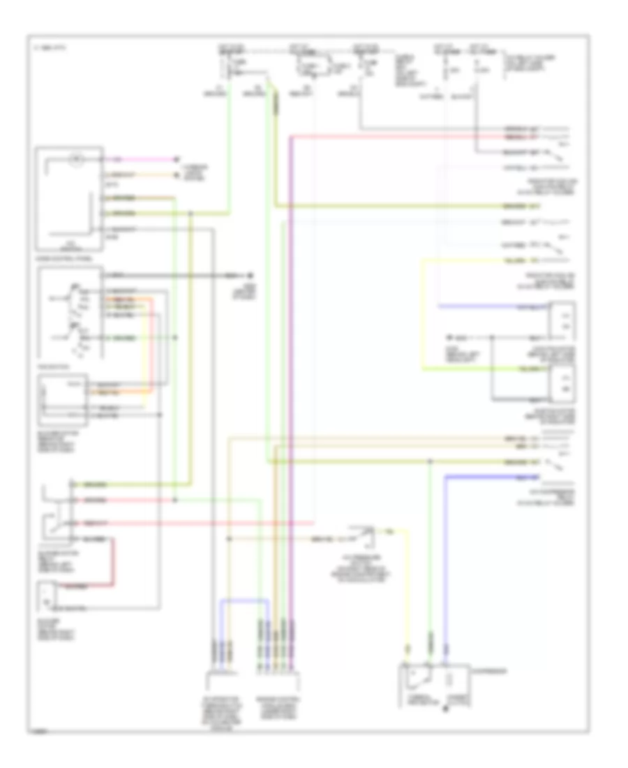 Manual A C Wiring Diagram for Subaru Forester L 2000