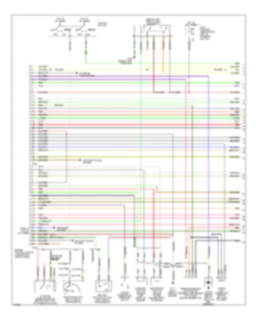 2 5L Engine Performance Wiring Diagrams 1 of 3 for Subaru Forester L 2000
