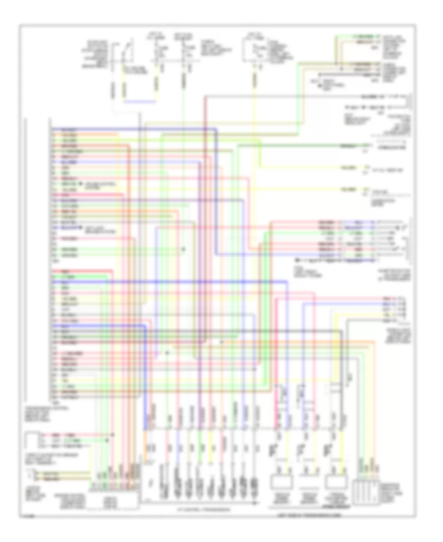 A T Wiring Diagram for Subaru Forester L 2000