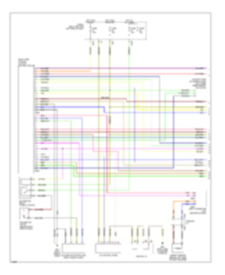 3 0L Automatic A C Wiring Diagram 1 of 3 for Subaru Outback R VDC Limited 2005