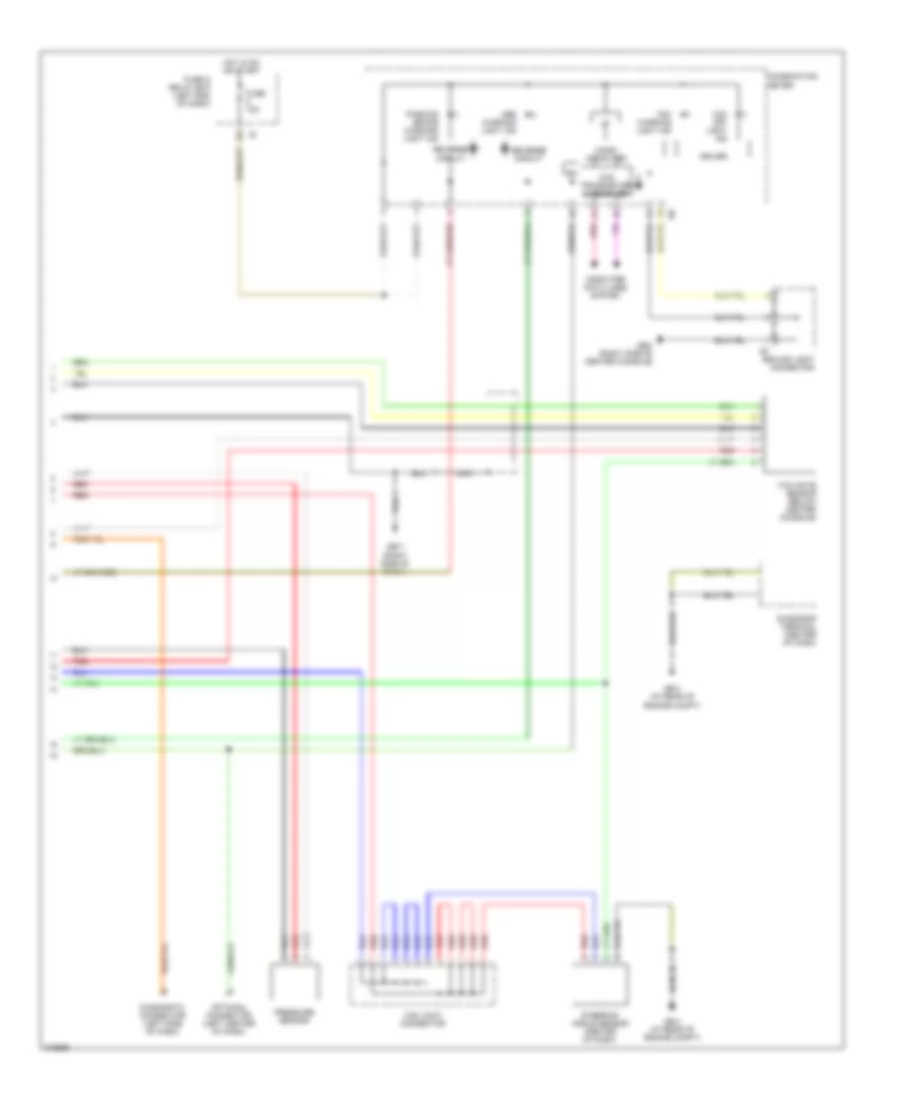 Anti-lock Brakes Wiring Diagram, with VDC (2 of 2) for Subaru Outback R VDC Limited 2005