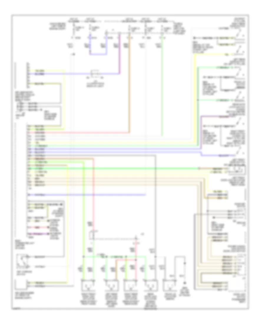 Power Door Locks Wiring Diagram for Subaru Outback R VDC Limited 2005