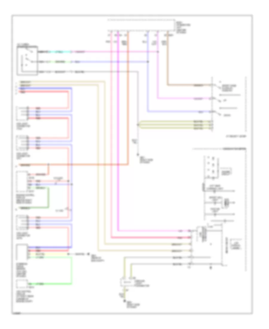 Transmission Wiring Diagram 5 Speed A T 2 of 2 for Subaru Outback R VDC Limited 2005