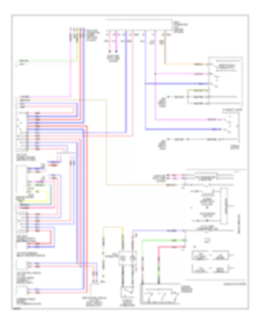 Transmission Wiring Diagram, 5 Speed AT (2 of 2) for Subaru Legacy R Limited 2008