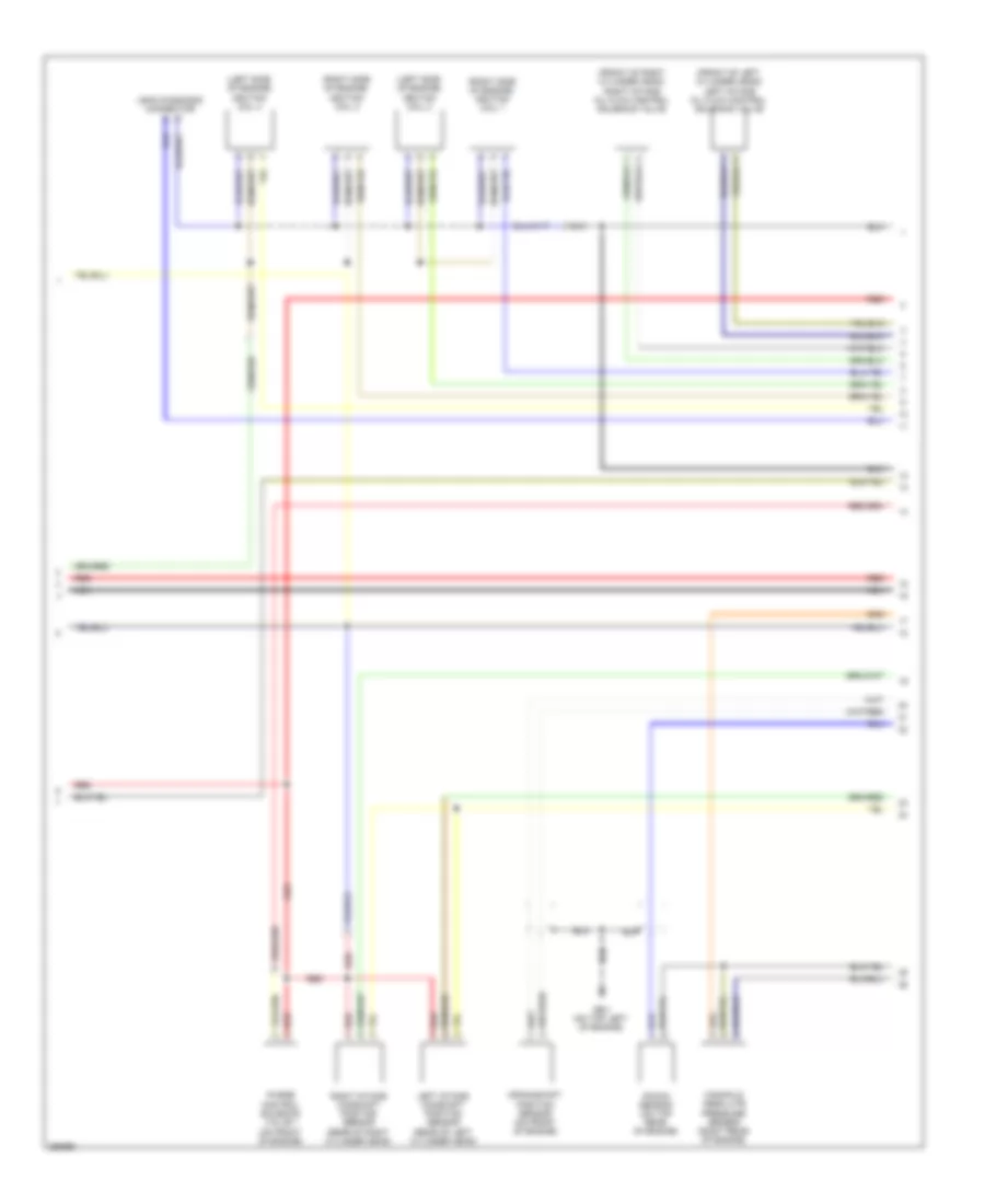 2.5L Turbo, Engine Performance Wiring Diagram (4 of 5) for Subaru Outback 2008