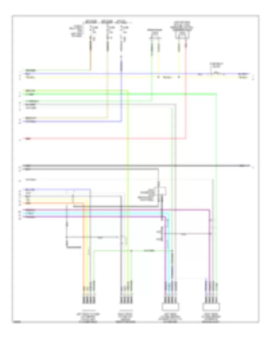 3.0L, Engine Performance Wiring Diagram (3 of 5) for Subaru Outback 2008